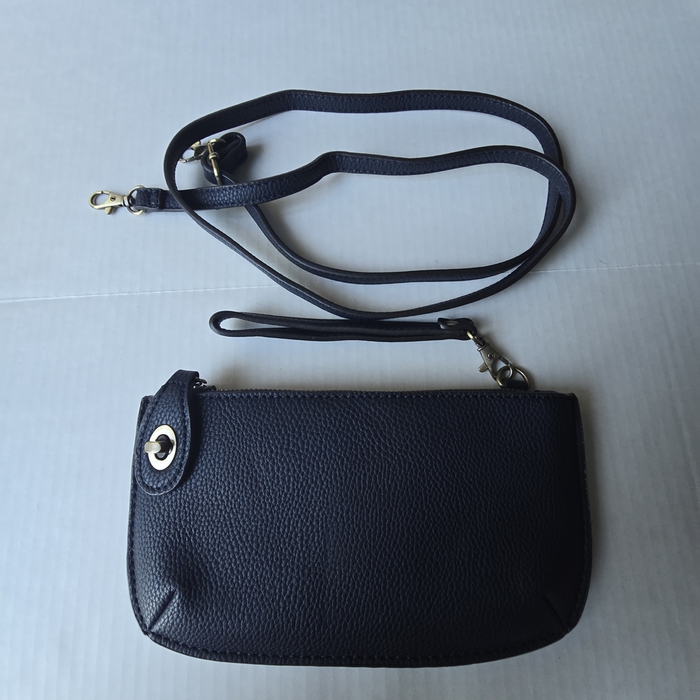 Joy Susan Navy Blue L8000 Wristlet Clutch